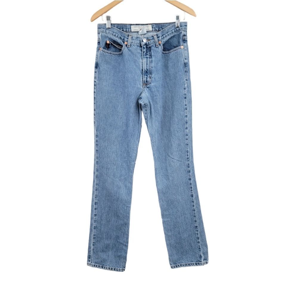 Guess Boot Leg Low Waist 060 Bootcut Jeans 90s Cotton Women's Size 30
